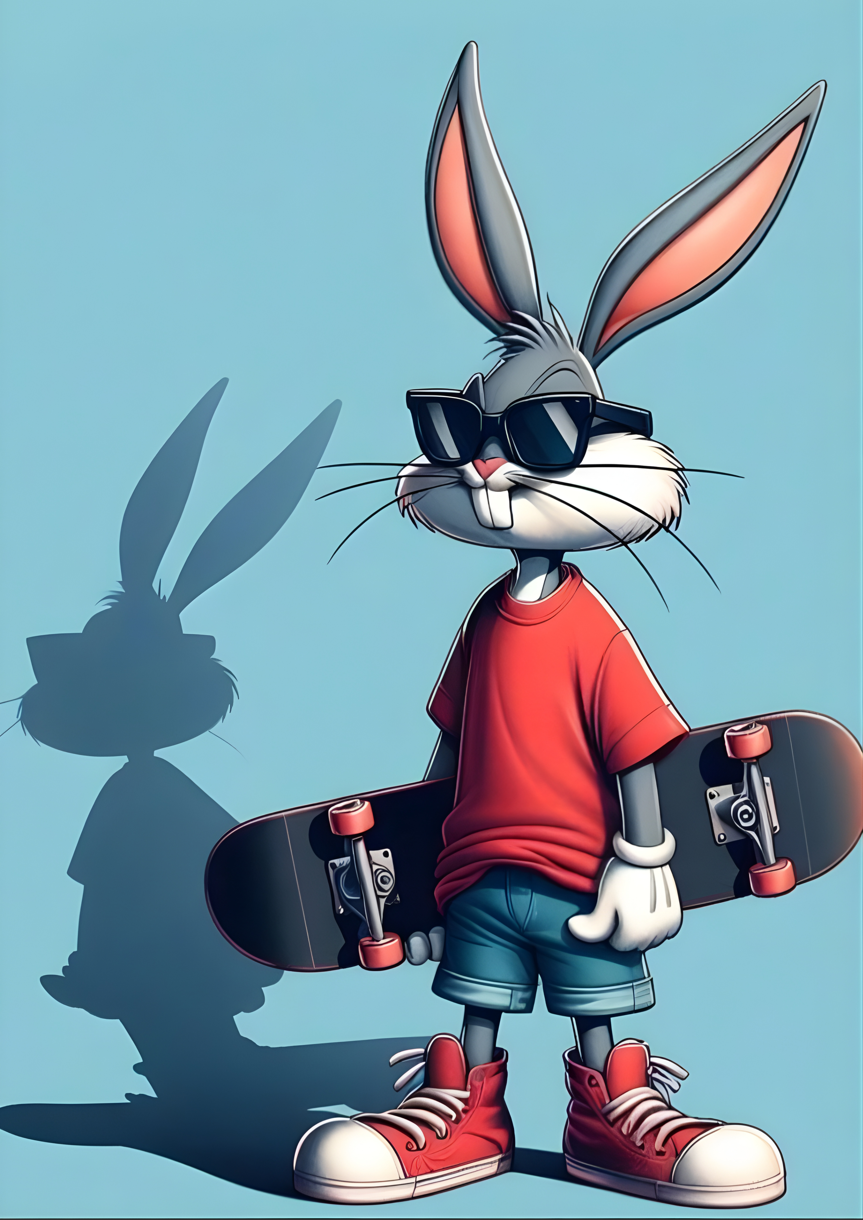 Skateboard Rabbit