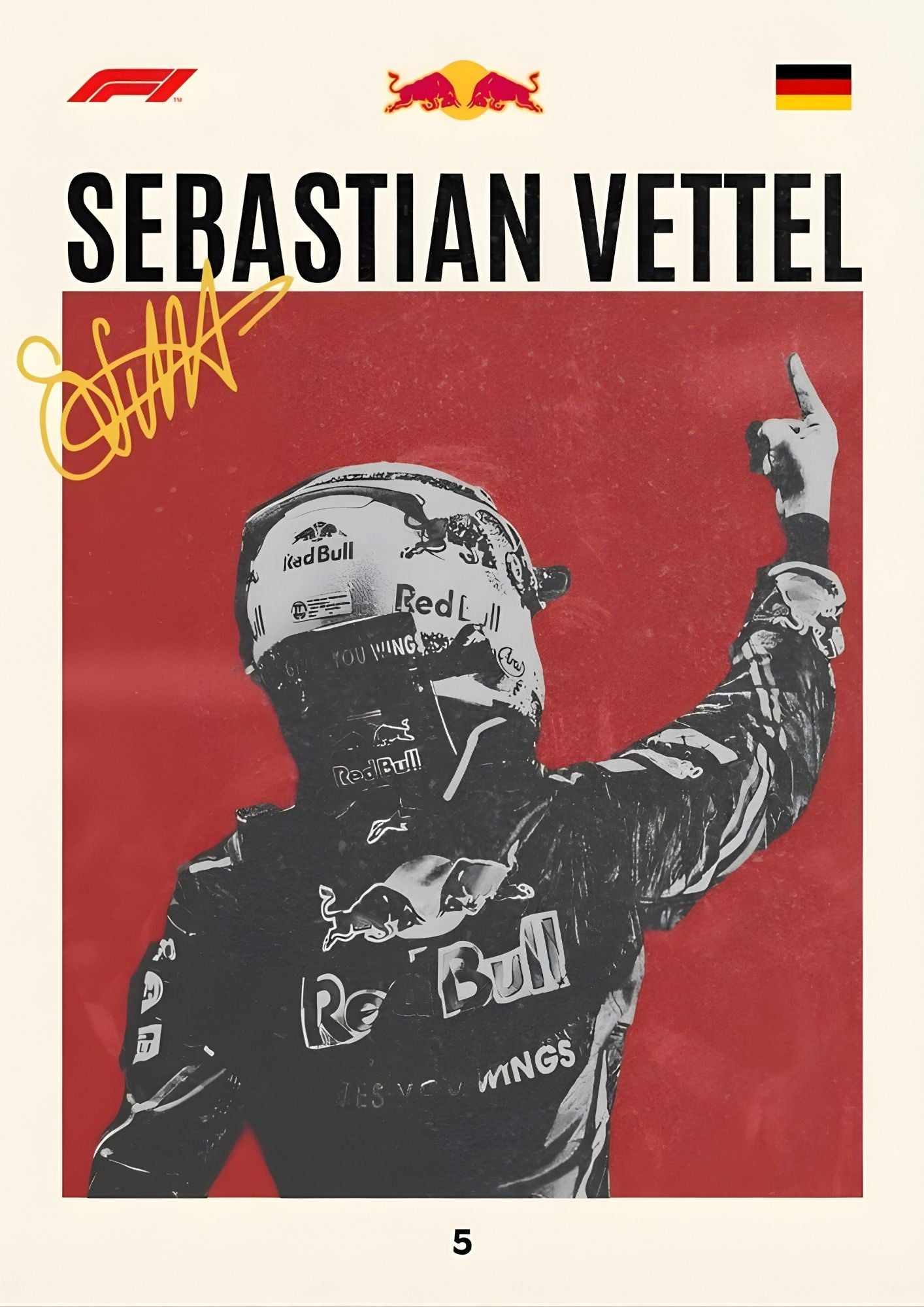Formula 1 Race Start Poster