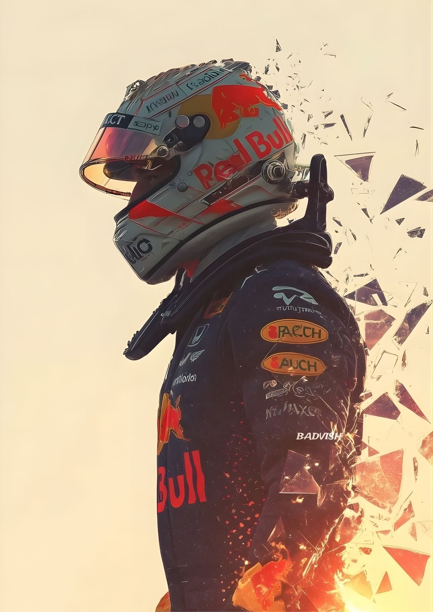 Mercedes Silverstone Circuit Poster