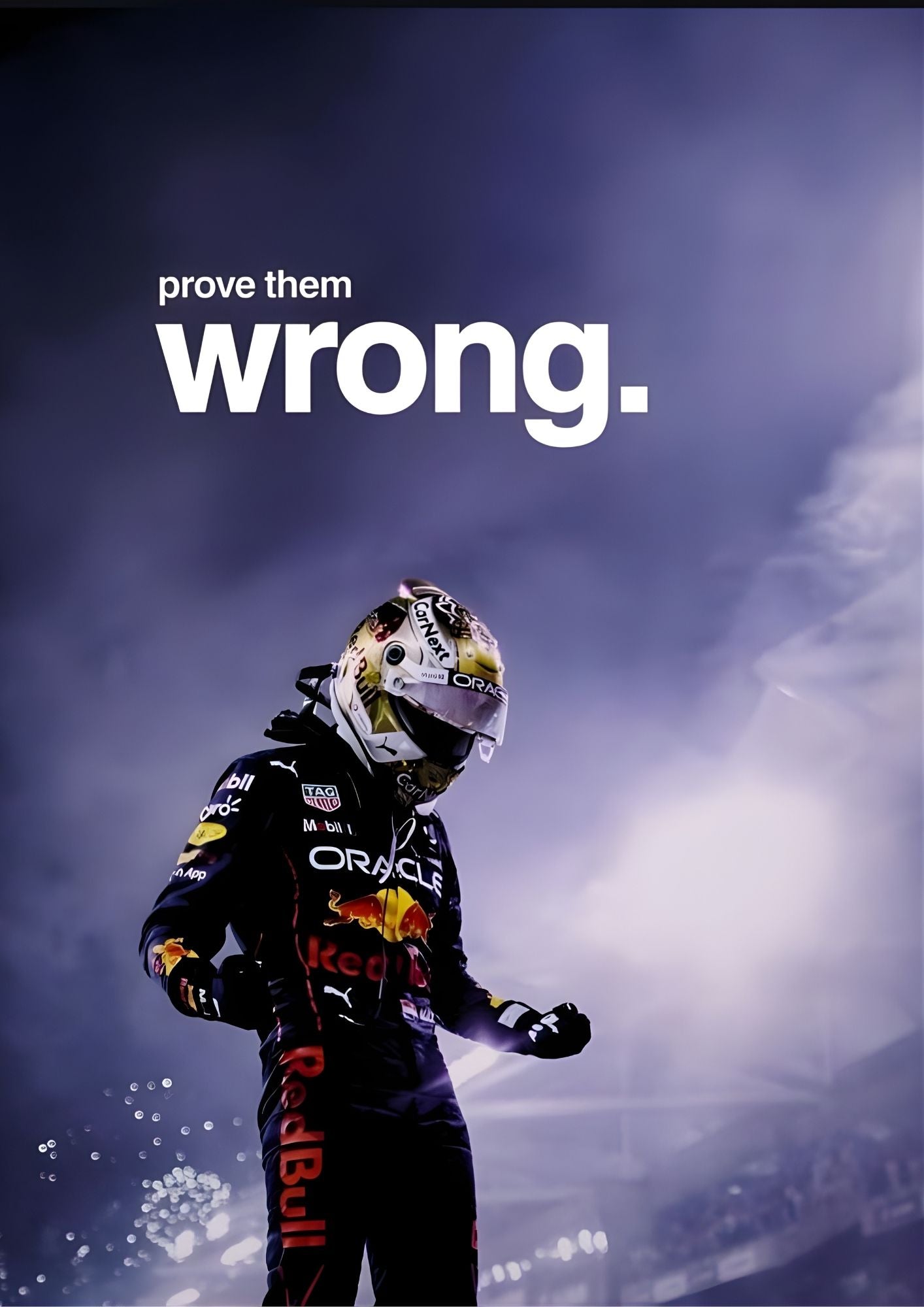 Max Verstappen Podium Celebration