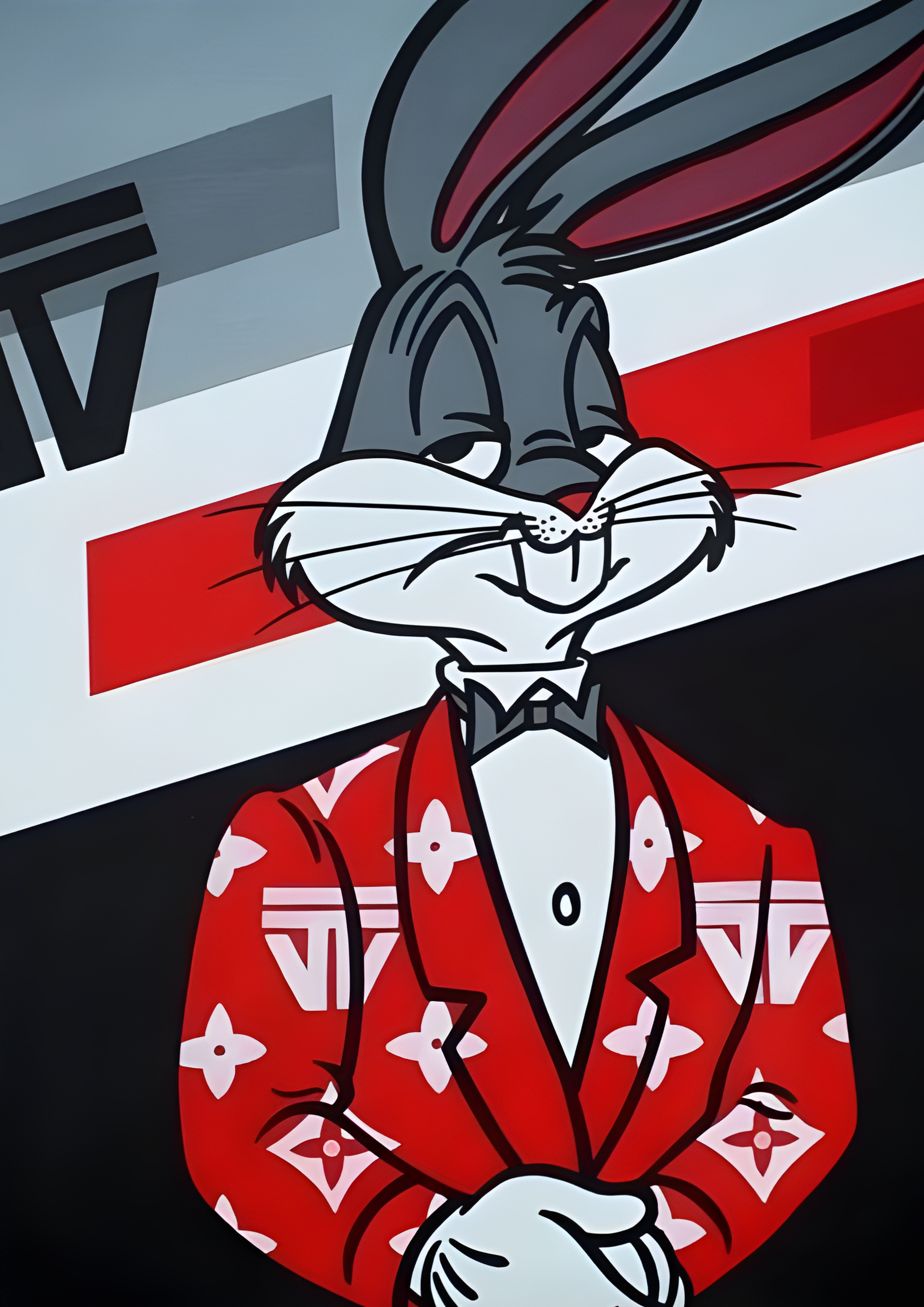 Bugs Breaking Through Wall