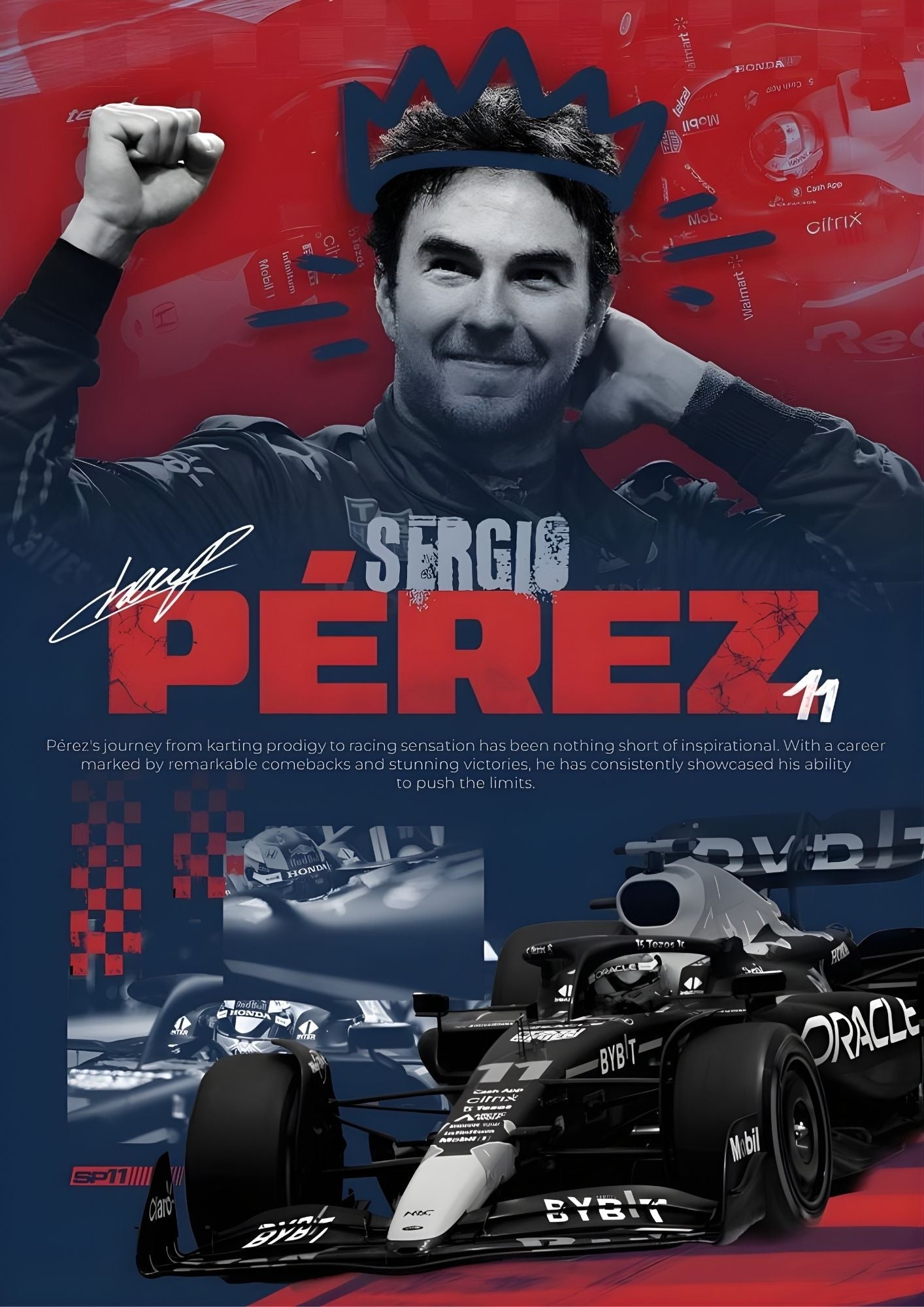 Ayrton Senna McLaren Classic Poster