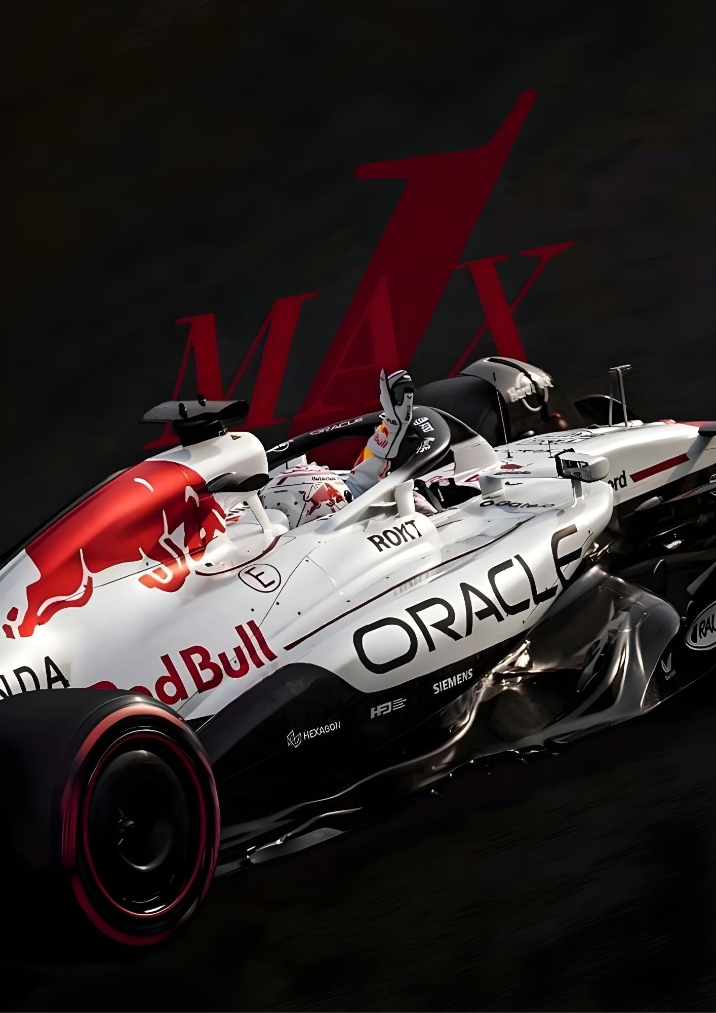 Verstappen Max 1 Red Bull Poster