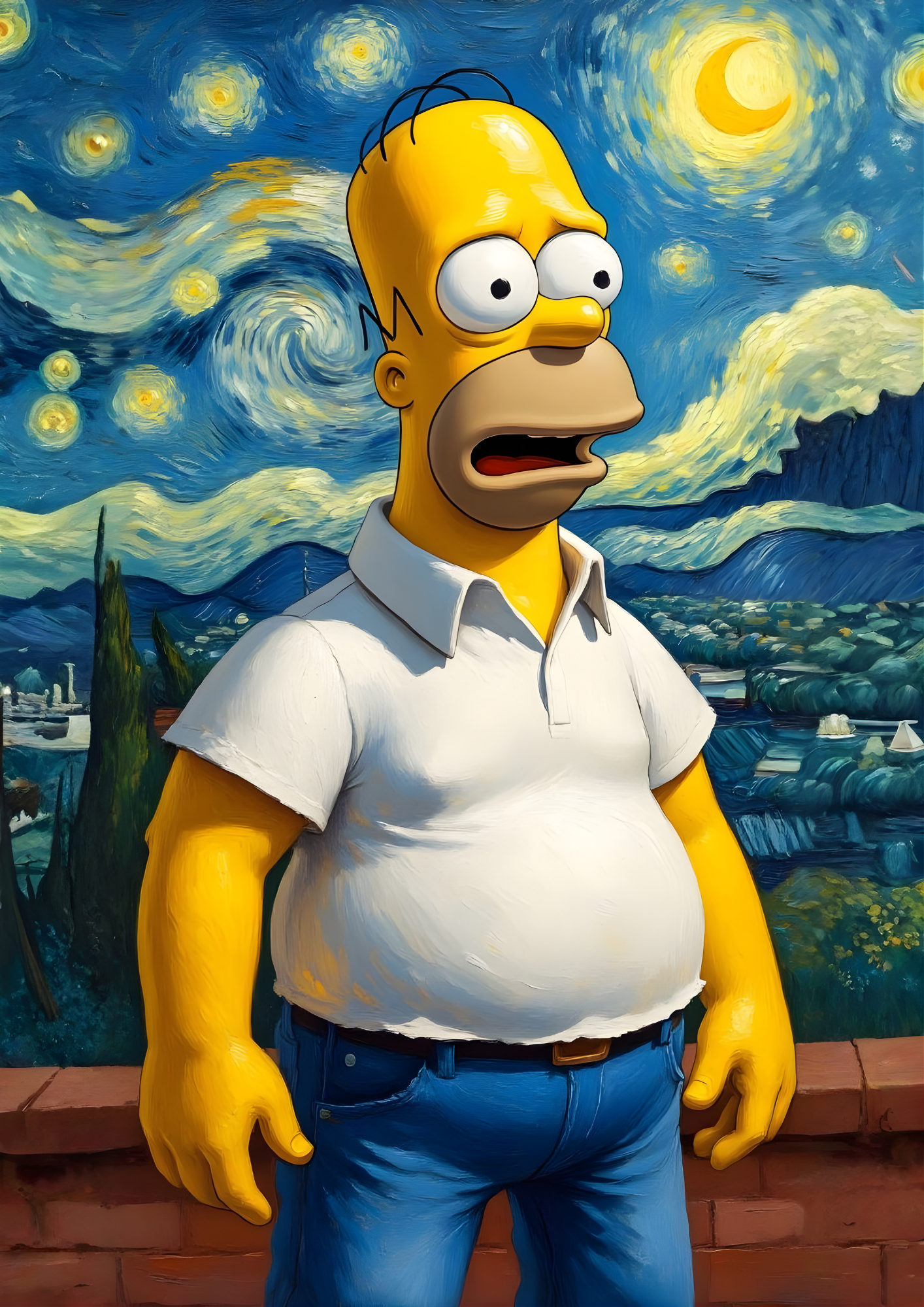 Homer Starry Night