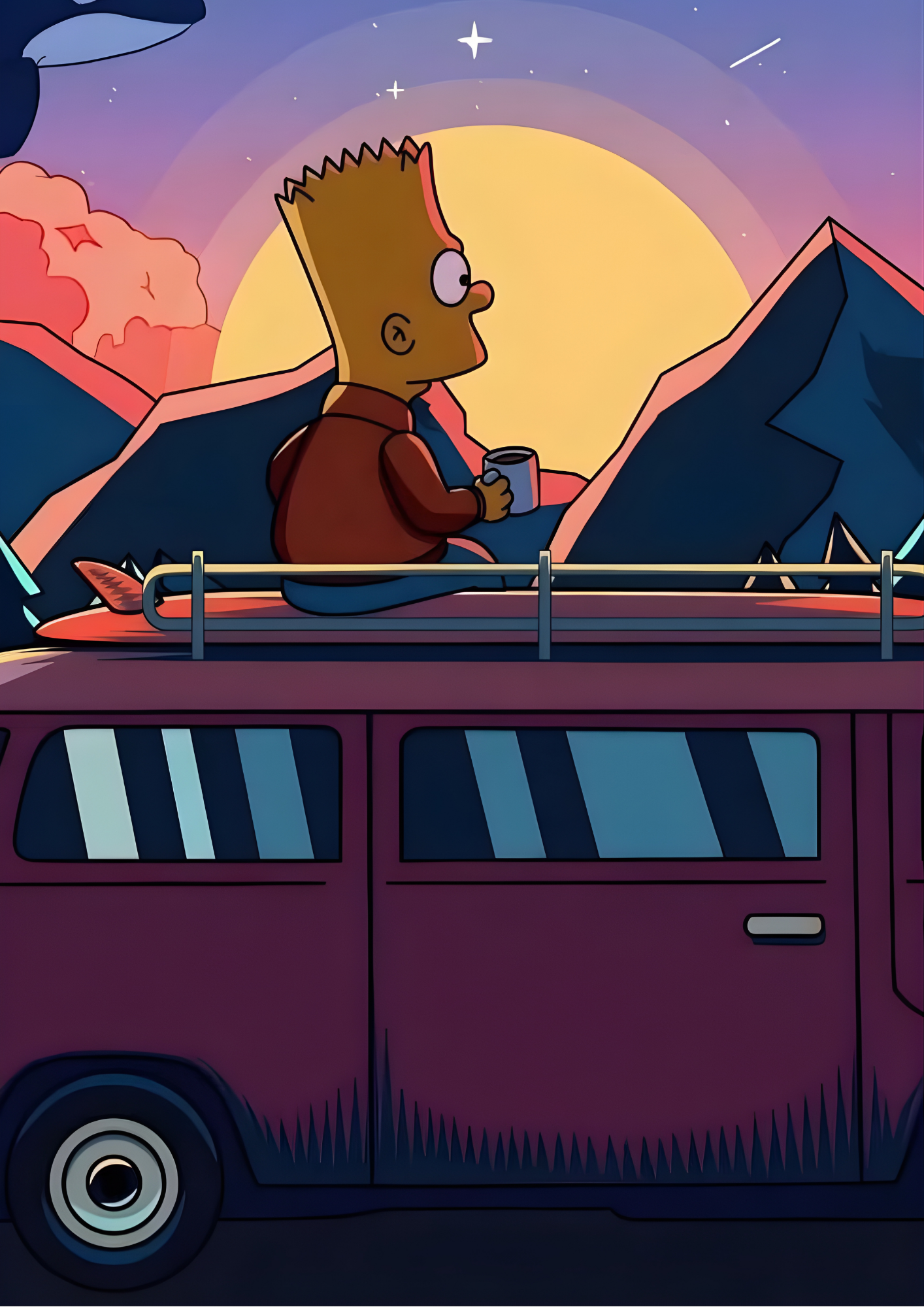 Bart Van Life Sunset