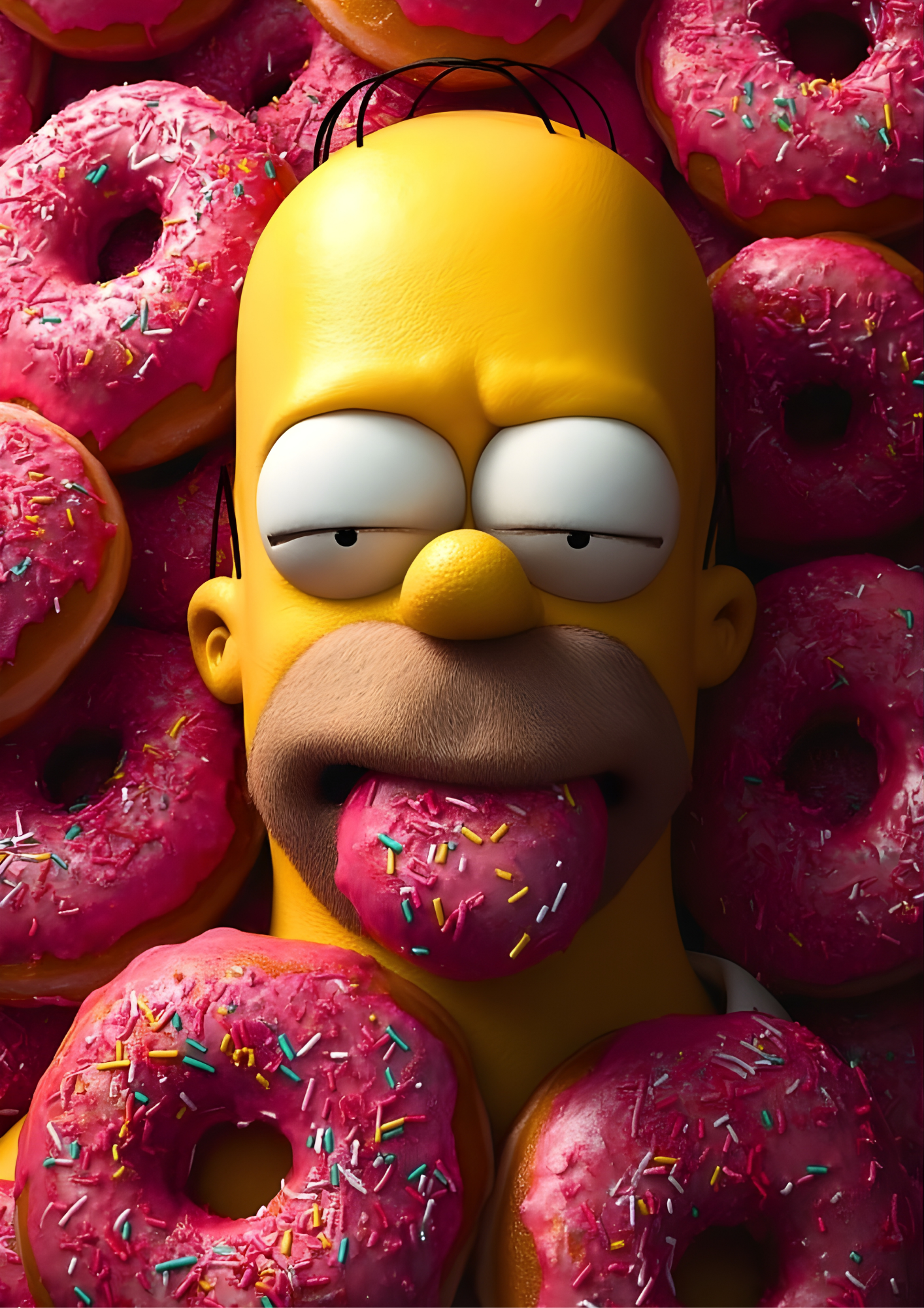 Homer Donut Mania