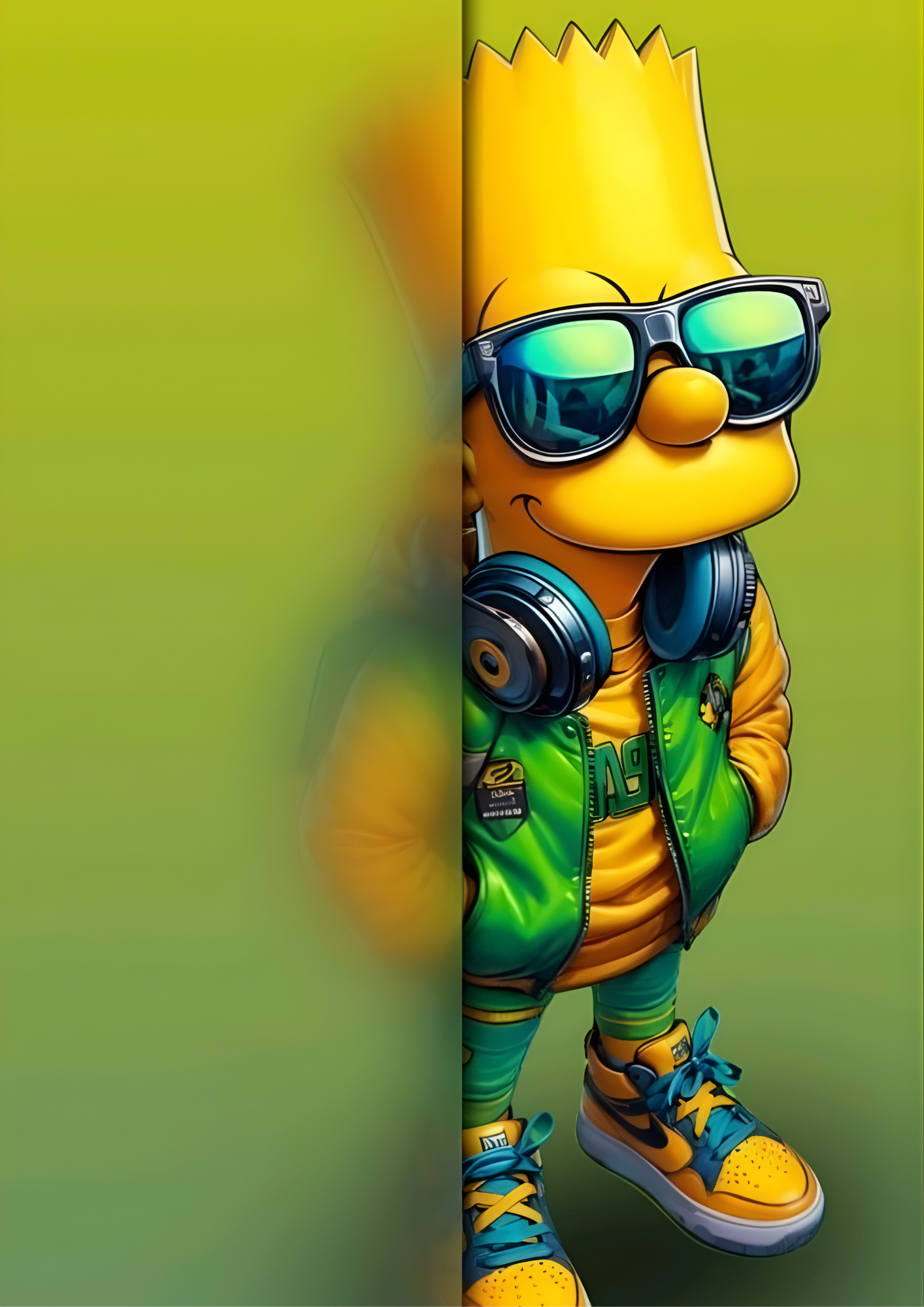 Bart Green Jacket Swag