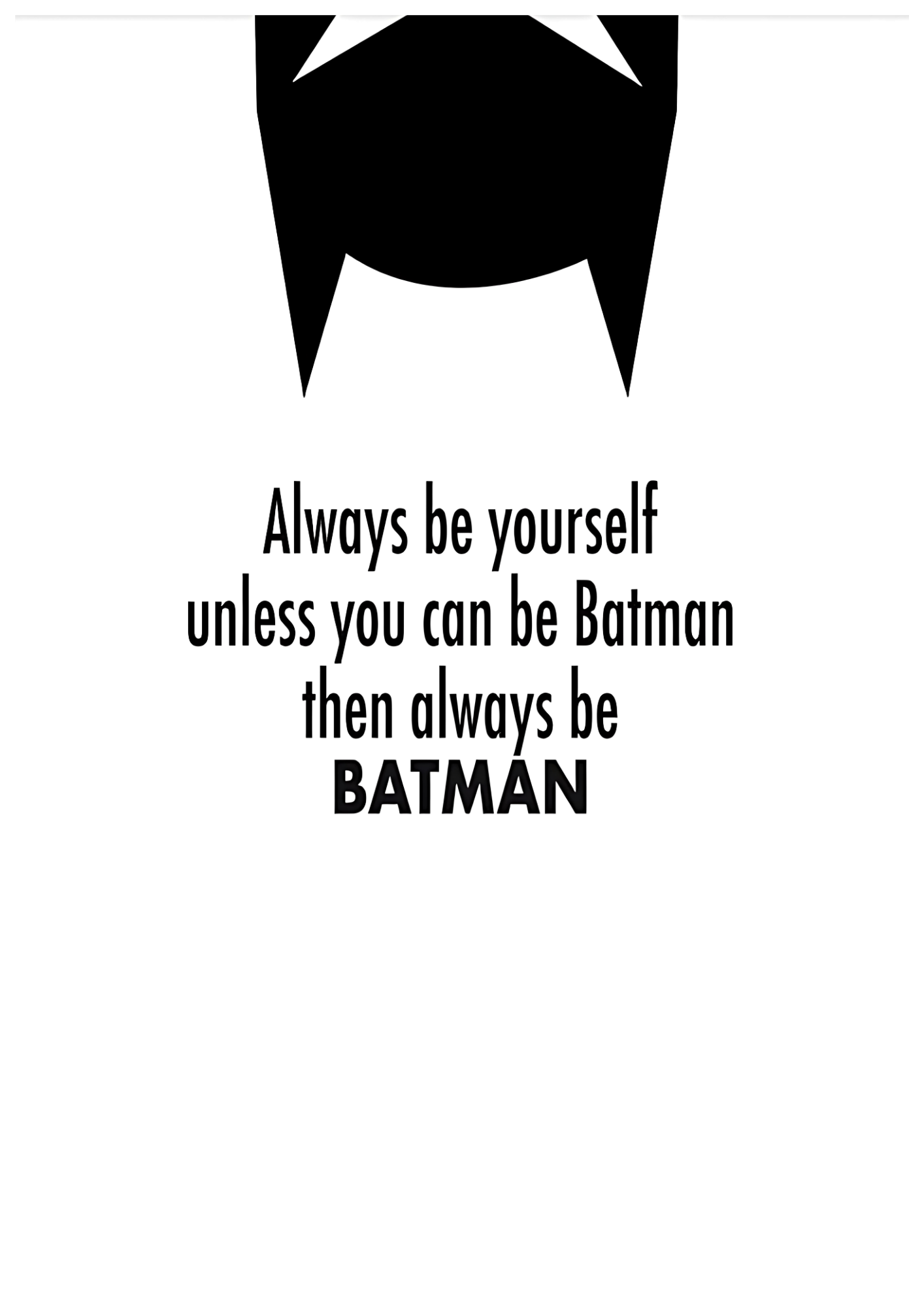 Batman Quote