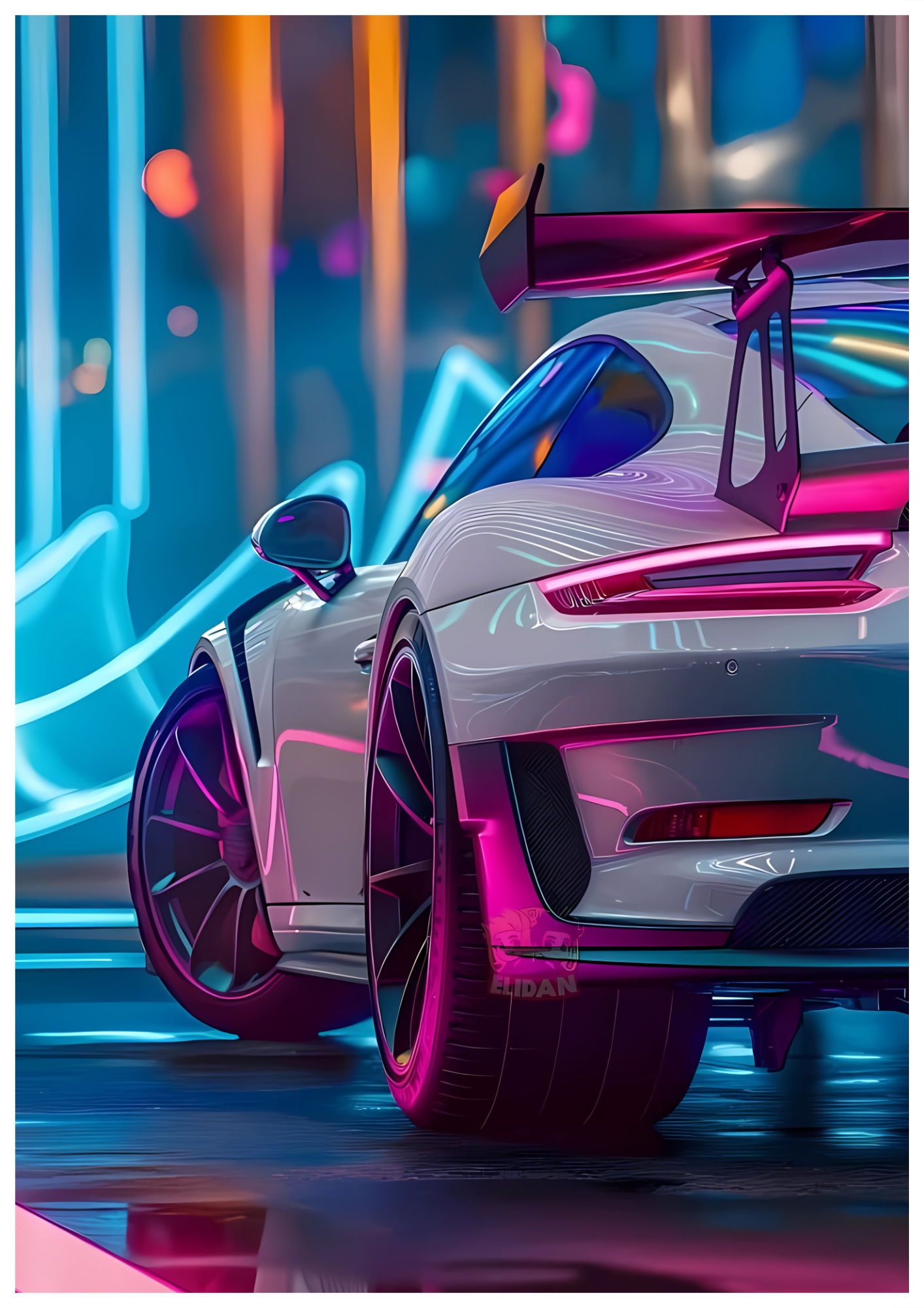 GT3 RS Electric Haze