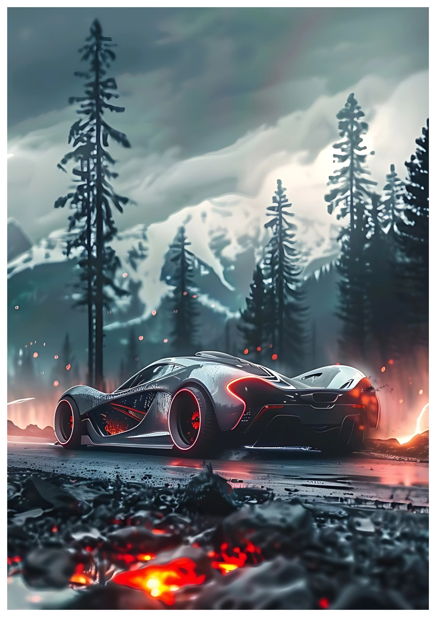 Inferno in The Alps ( McLaren P1 )