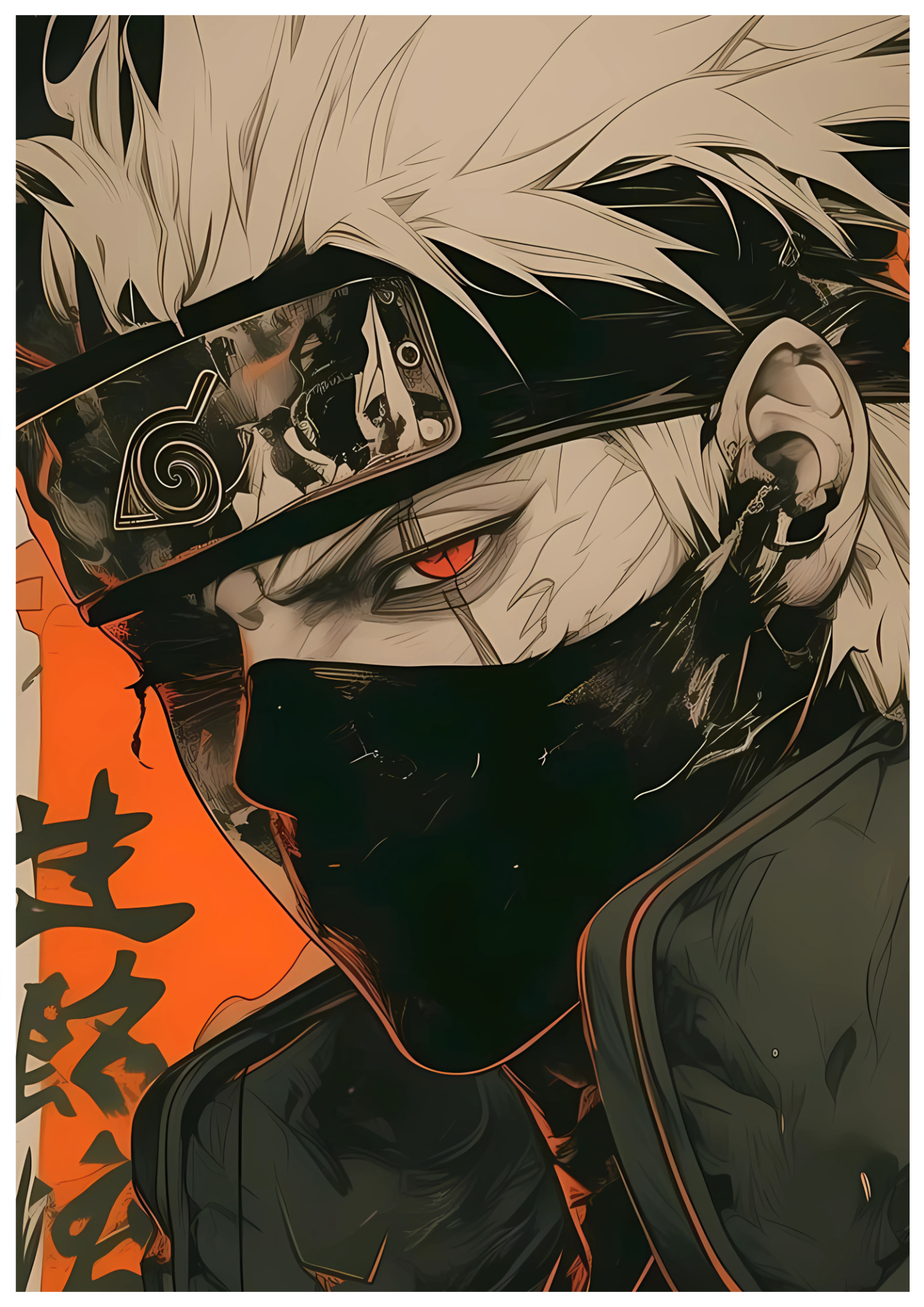 Kakashi Eye of Storm - Naruto