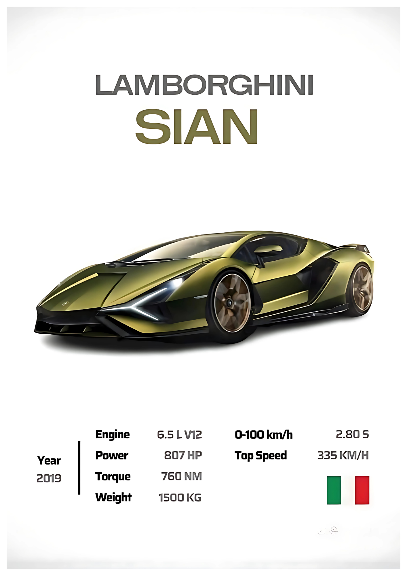 Lamborghini Sian
