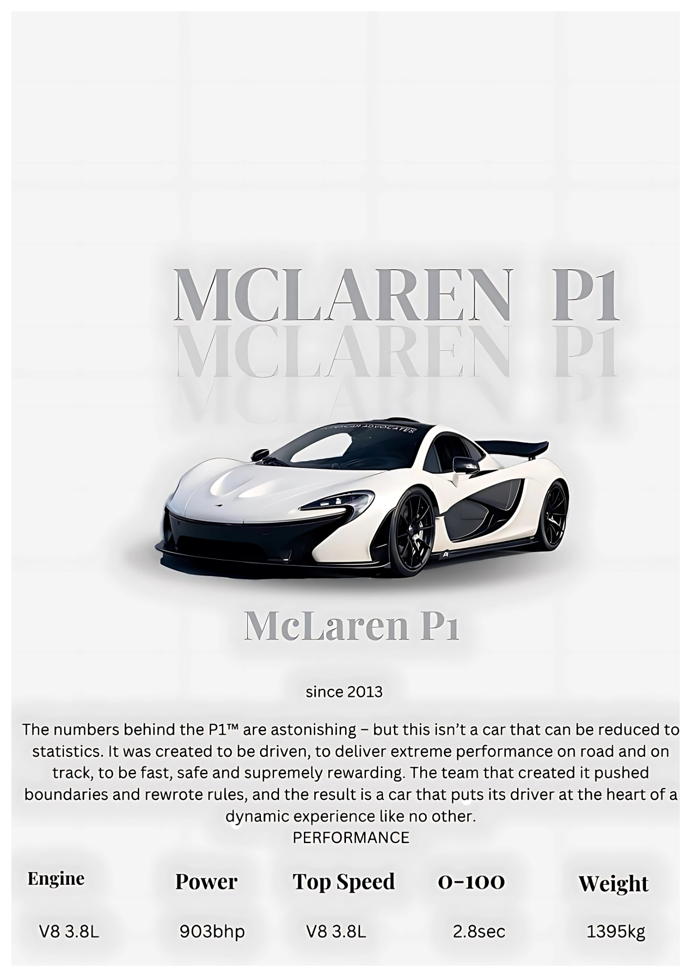 McLaren P1