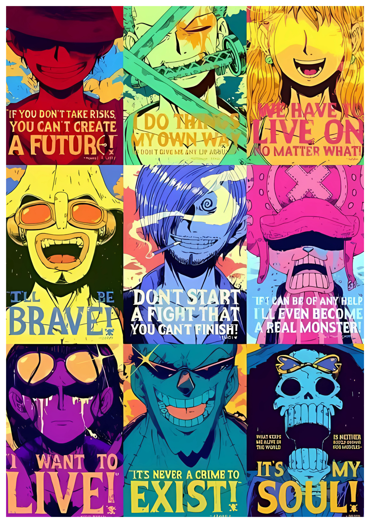 Straw Hat Pirates - One piece